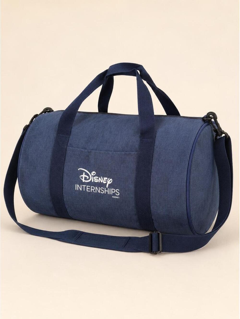Disney Internships Navy Blue Duffle Bag New Without Tags
